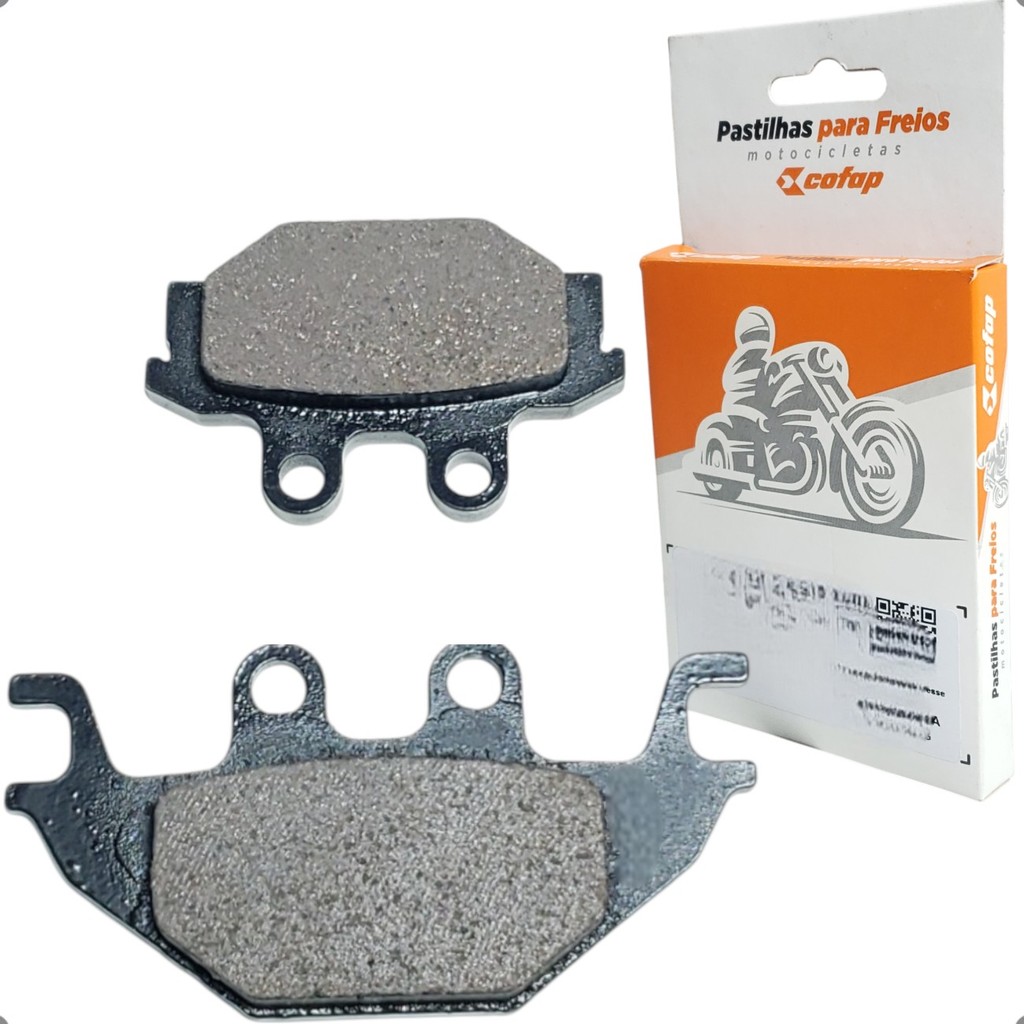 Pastilha Freio Traseira Orgânica Cofap P/ Dafra Next 250 Roadwin Kymco Agility 300i Mxu 500i em Oferta na Shopee