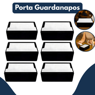 Kit 06 Porta Guardanapo Tv Mesa Lanchonete Bar Restaurante Modelo Horizontal em Oferta na Shopee