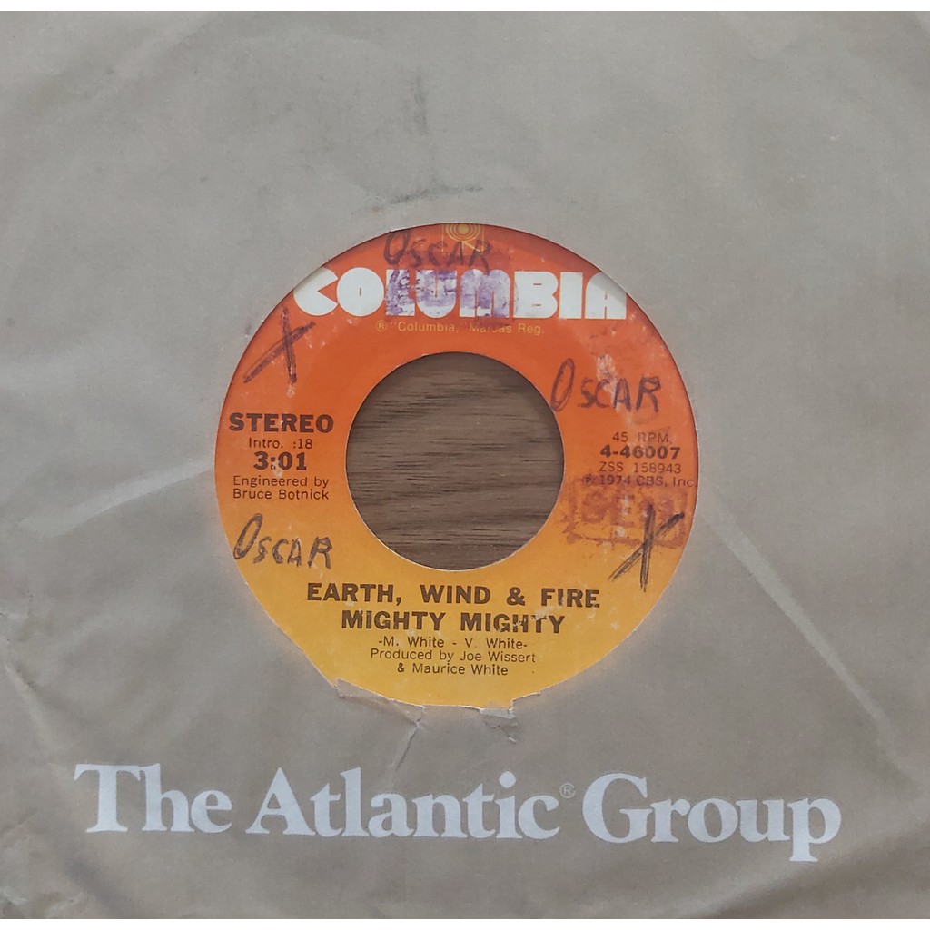 Disco Compacto Earth, Wind & Fire – Mighty Mighty / Drum Song