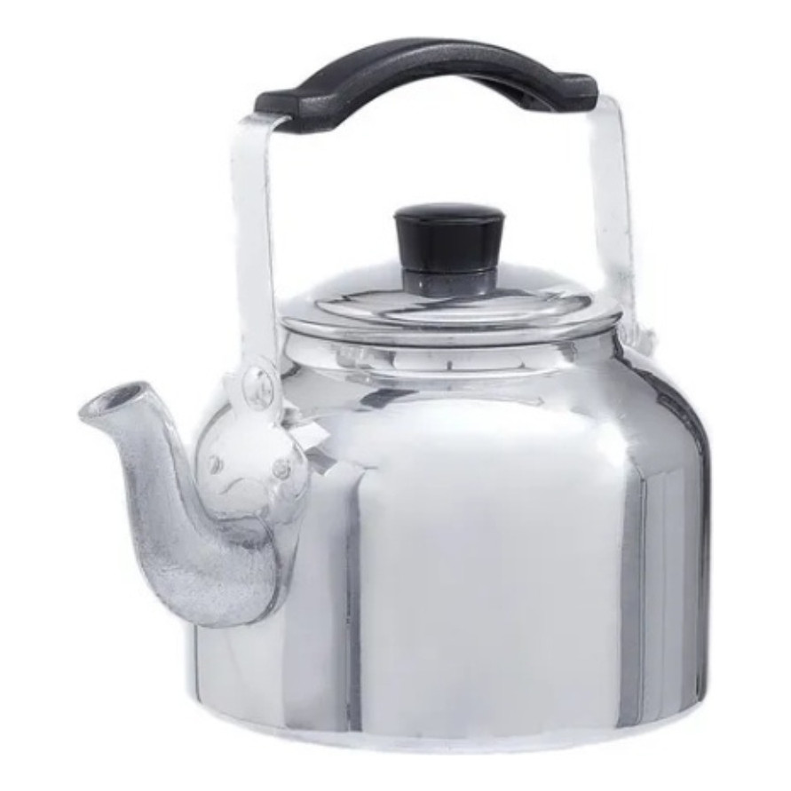 Chaleira Para Chá Fervedor De Alumínio Forte Grande N° 20 Polida 3 Litros  Reforçada em Oferta na Shopee