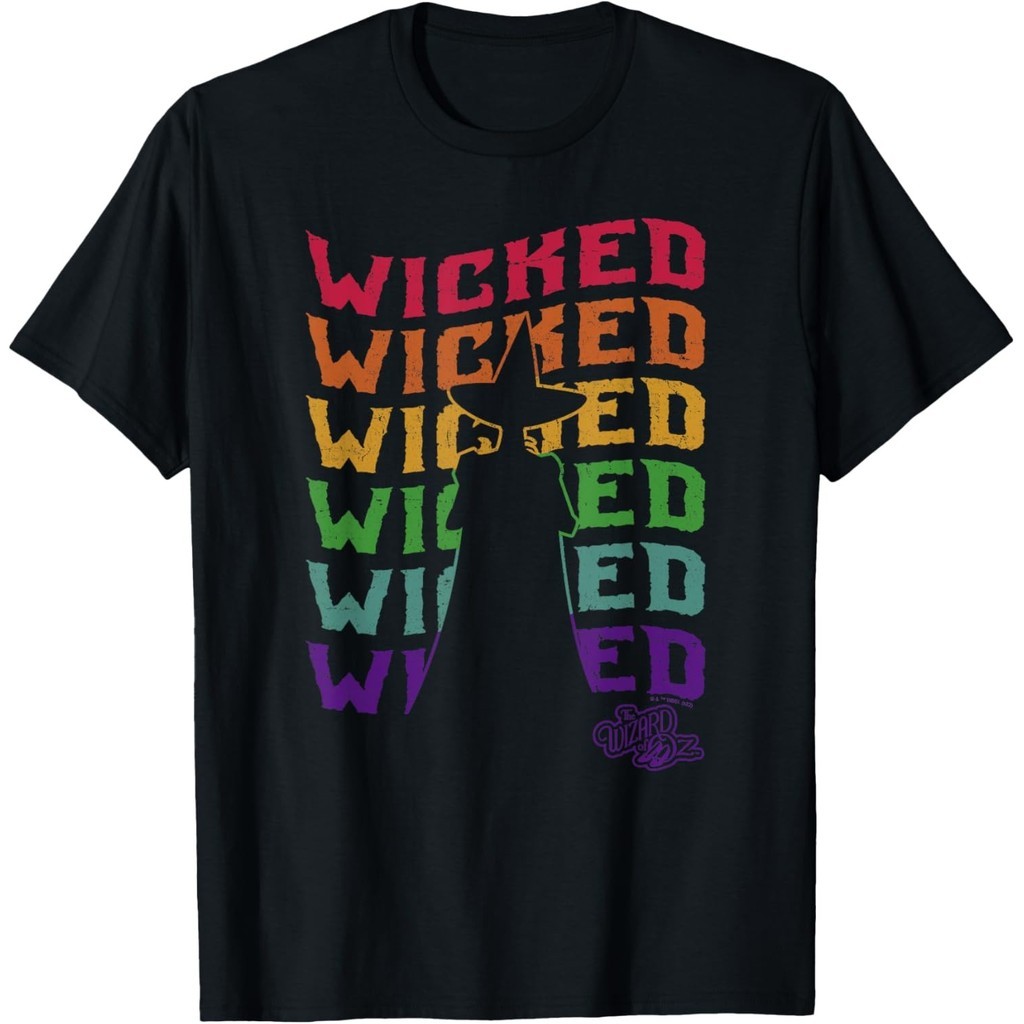 Camiseta Estampa The Wizard Of Oz Pride Wicked - Blusa de Malha 100% Algodão - Envio Imediato - NB the Shirt