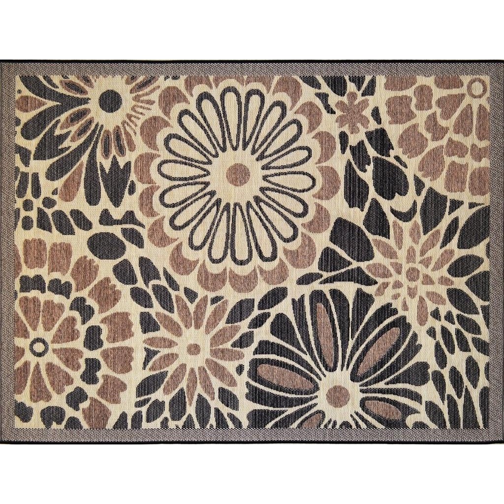 Tapete redondo Natural Look Giardino-B 150 cm