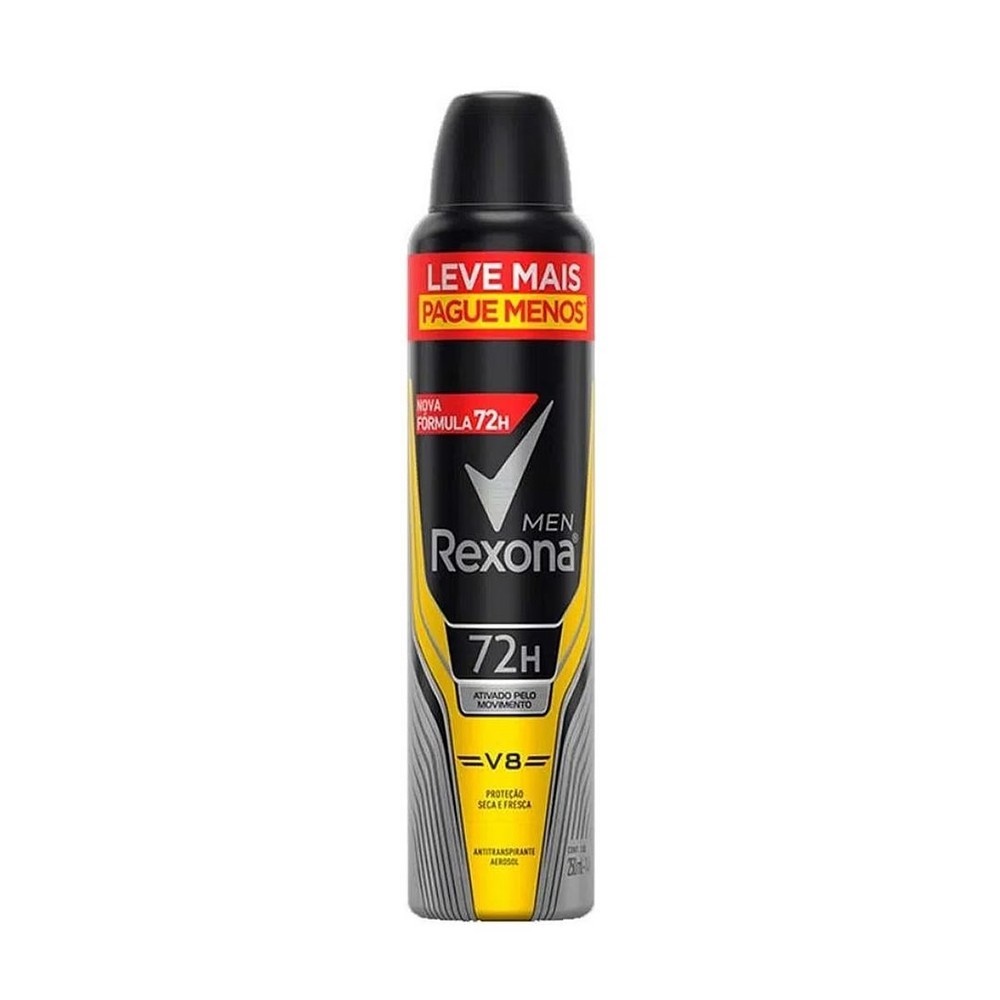 Desodorante Aerossol Rexona Men V8 72h 250ml