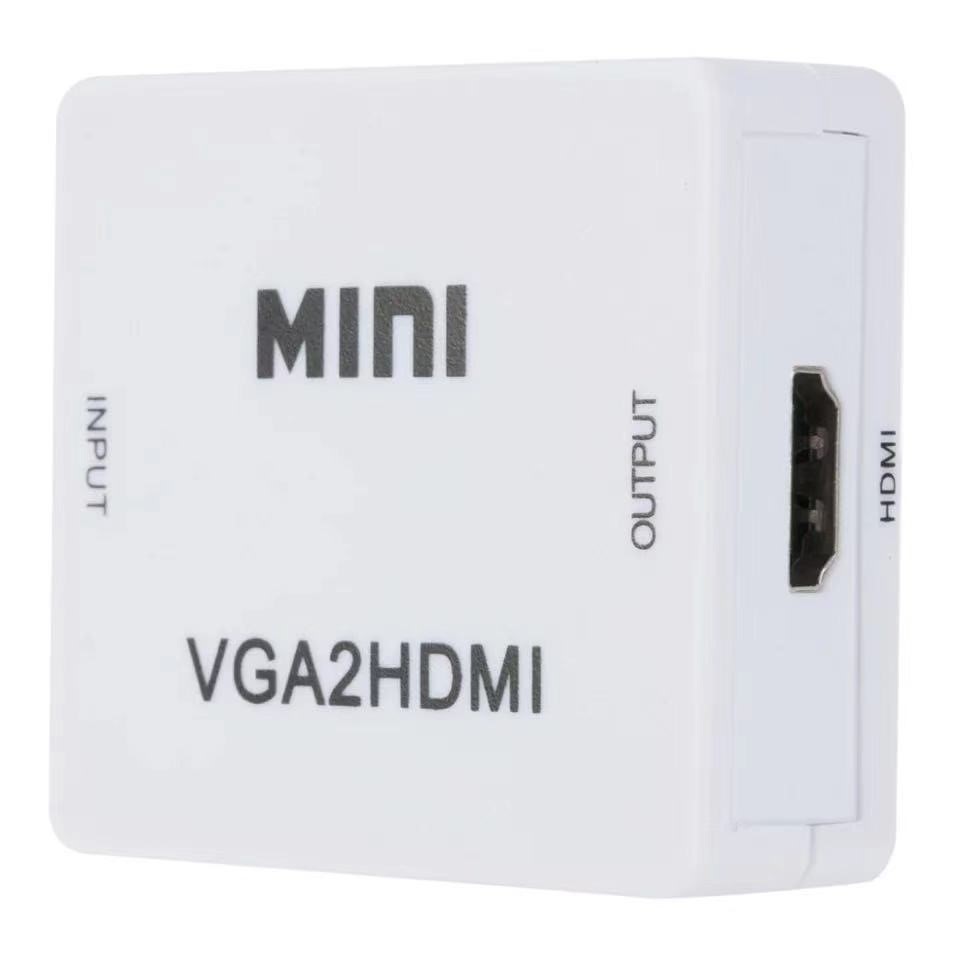Adaptador mini conversor de video Vga para Hdmi 1080p VGA2HDMI