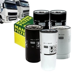 Kit Filtro Volvo FH D13 2006 a 2014 (2 Lubrificante + ByPass + Combustível + Separador)
