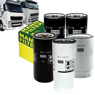 Kit Filtro para Volvo FH D13 2006 a 2014 (2 Lubrificante + ByPass + Combustível + Separador) em Oferta na Shopee