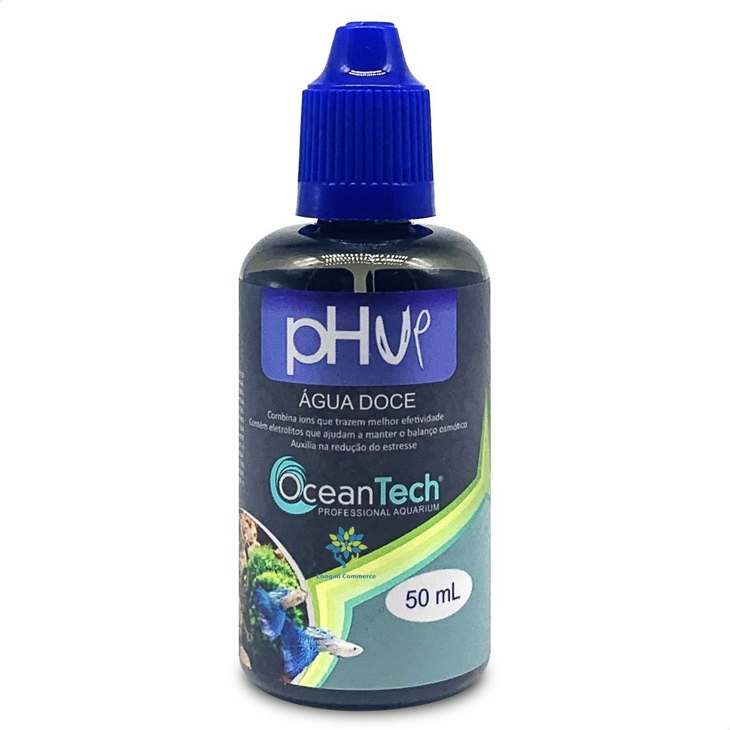 Ph Up 50ml Aumenta Ph Alcalizante Ocean Tech Água Doce