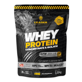 Whey protein Concentrate & Isolate 1,8kg Leader em Oferta na Shopee