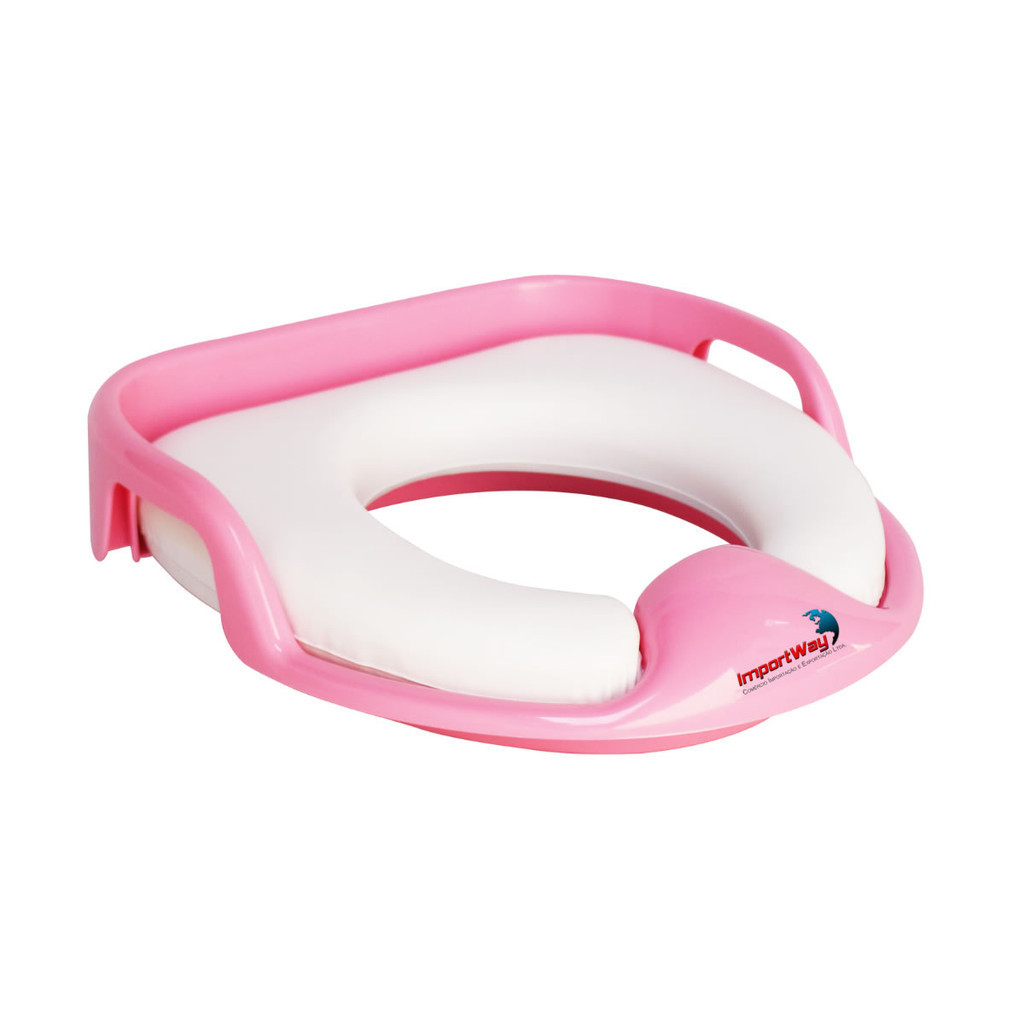 Assento Redutor Infantil Acolchoado Troninho Rosa - Importway em Oferta na Shopee