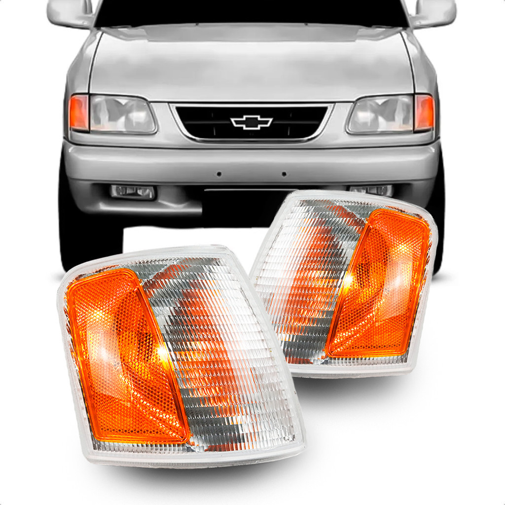 Lanterna Pisca Dianteiro S10 Blazer 96 97 98 99 00 01 Ambar