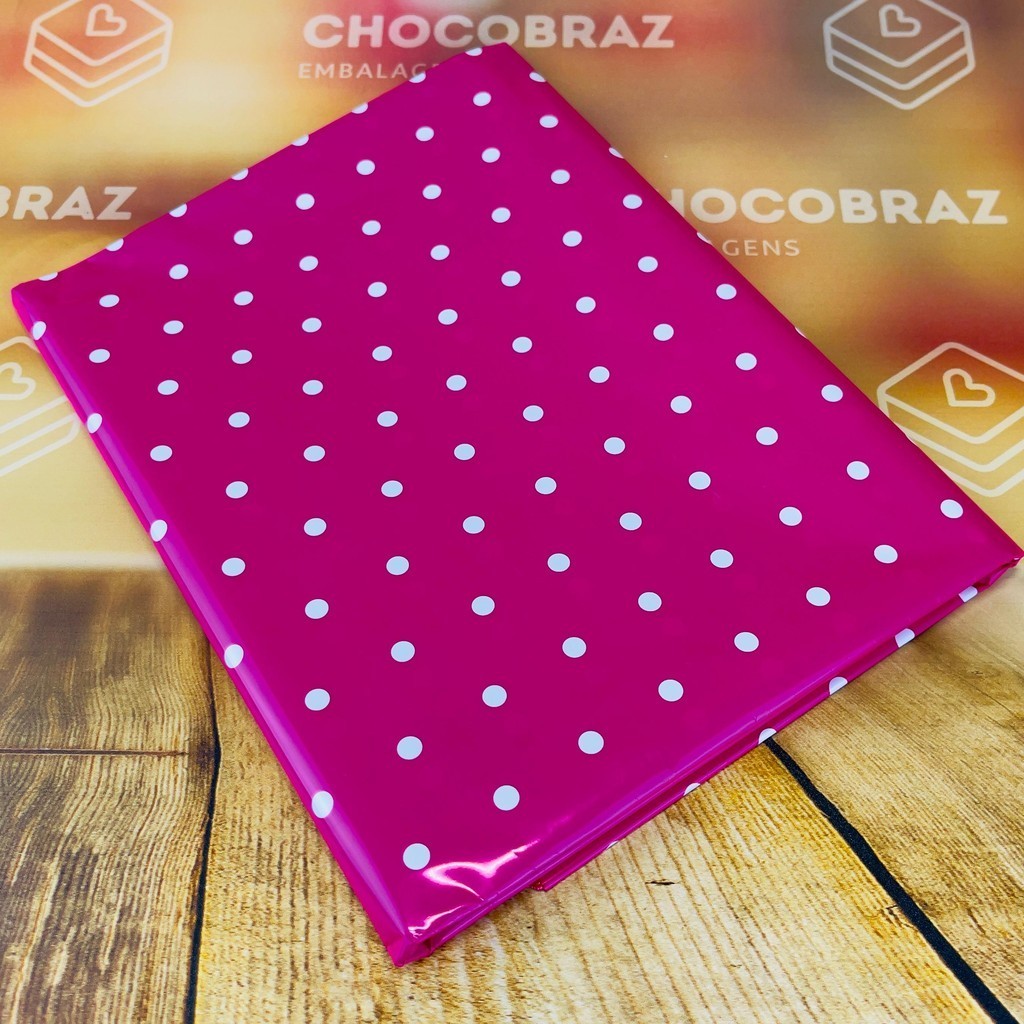 10~50 Toalhas P/ Mesa Festa POA PINK/BRANCO Bopp Perola  78x78 INOVE em Oferta na Shopee