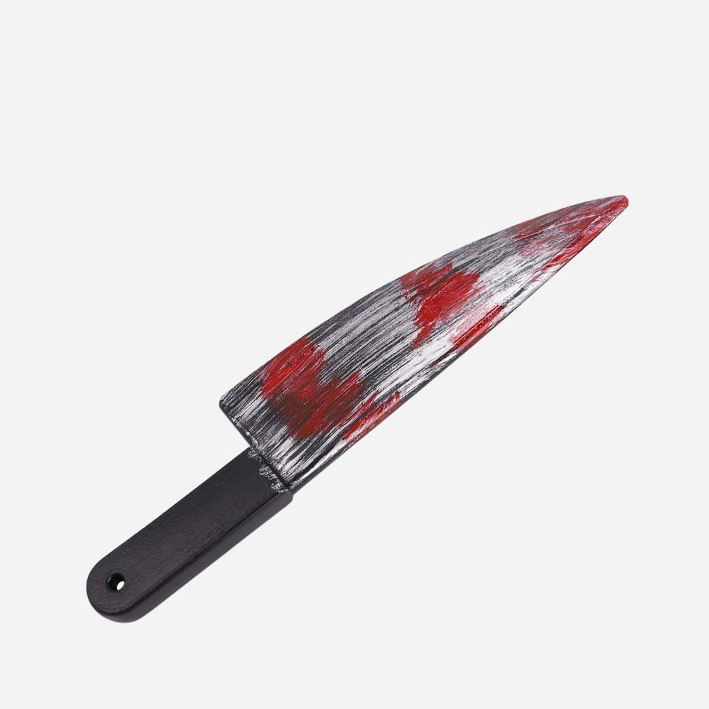 Faca de Brinquedo com Sangue Falso Halloween