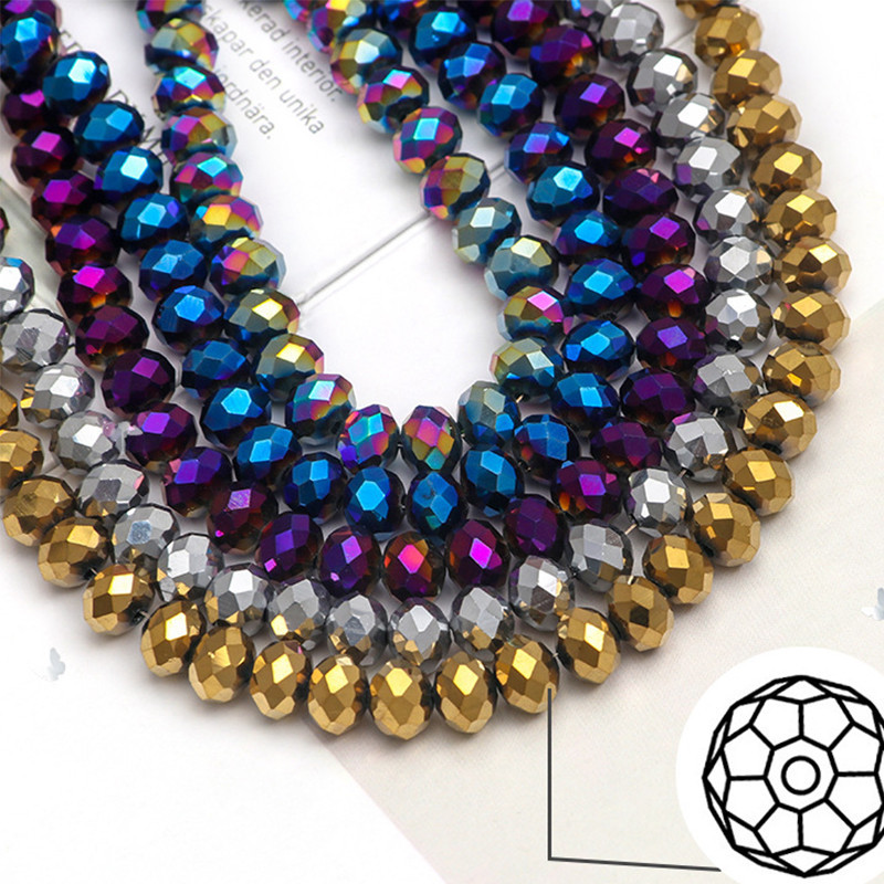 3/4/6/8mm Vidro Cristal Criativo Facetado Face em Oferta na Shopee