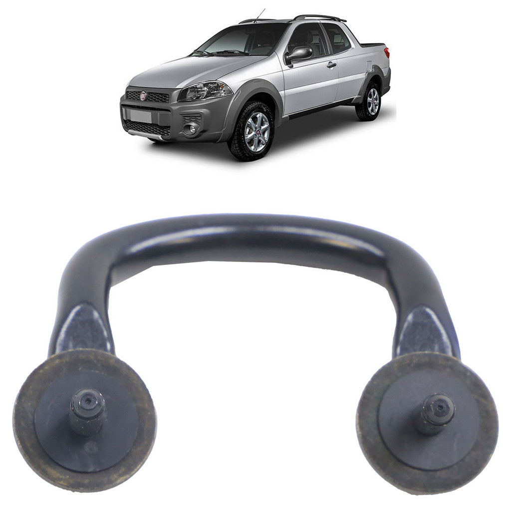 Gancho Lateral Interno Caçamba Strada 1996 A 2020 Preto em Oferta na Shopee