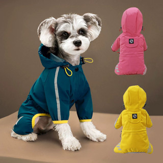 Capa De Chuva Cachorro Reflexiva À Prova D'água Para Cães Roupas D'água Chu em Oferta na Shopee