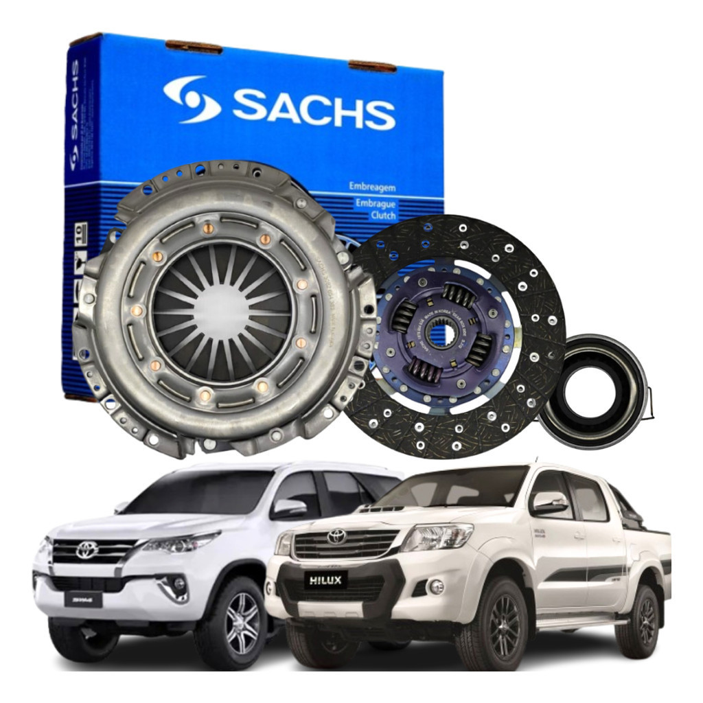 Kit Embreagem Hilux Sw4 2.5 3.0 2005 A 2011 Original Sachs