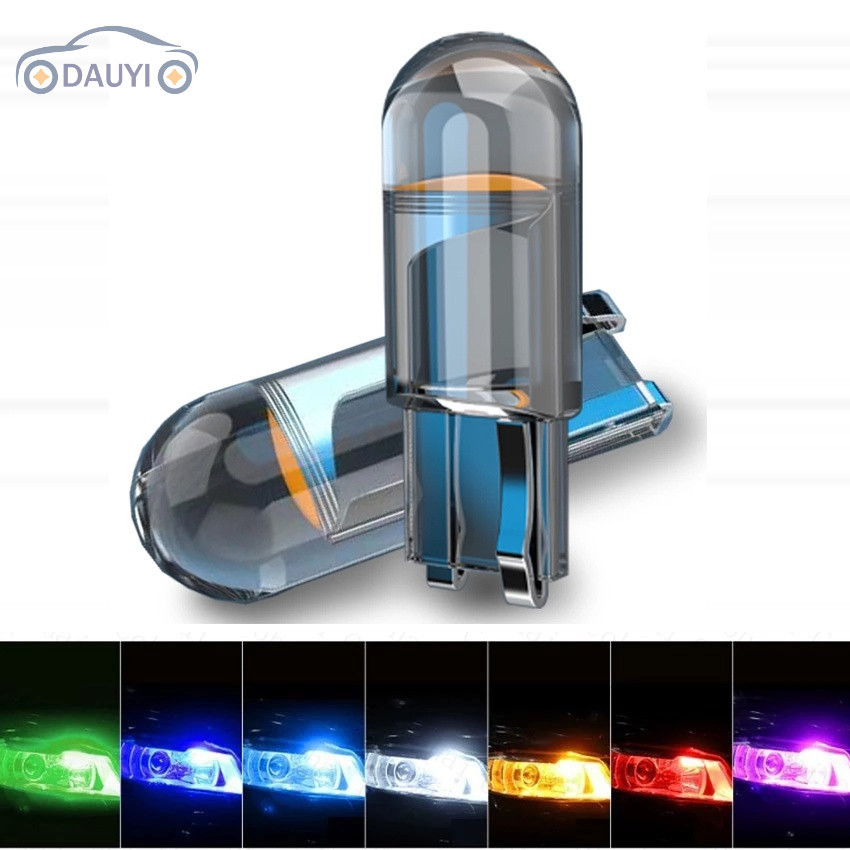 2 PCS w5w led t10 Luz De Carro Com Vidro 6000k Placa Cúpula De Leitura drl Estilo 12v 6/10/20/25un em Oferta na Shopee