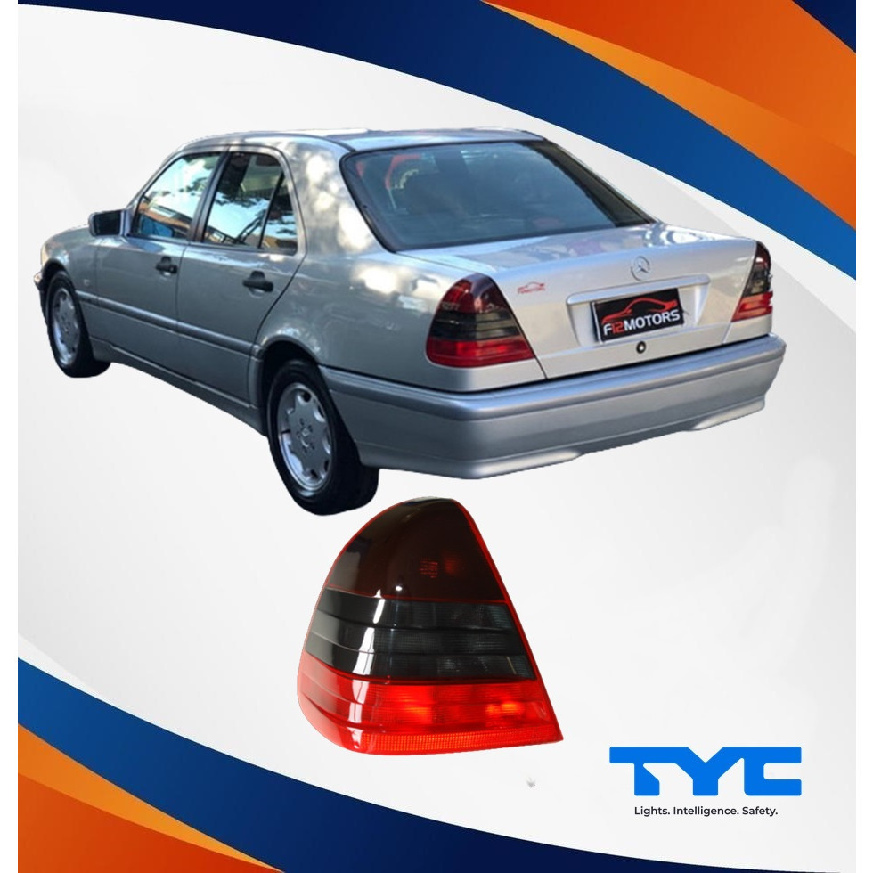 Lanterna Traseira Esquerdo Mercedes Benz Classe C C180/C220/C280 Marca Tyc Ano: 1997 Até 2002 Cód:11-5192-B5-6B