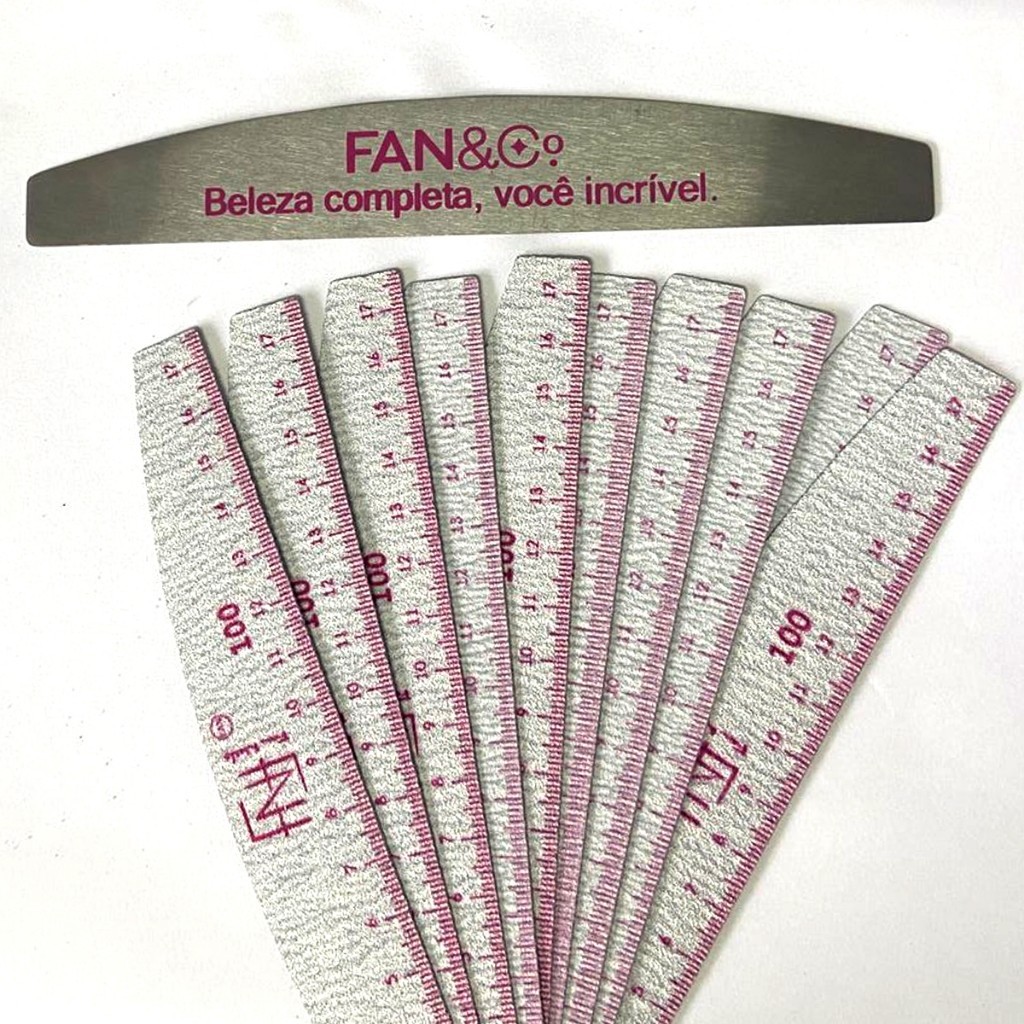 Lixa Reutilizável boomerang Placa De Ferro Com Refil 100/180 10 unidades em Oferta na Shopee