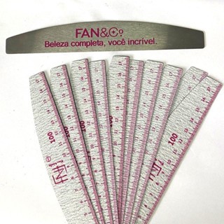 Lixa Reutilizável boomerang Placa De Ferro Com Refil 100/180 10 unidades em Oferta na Shopee