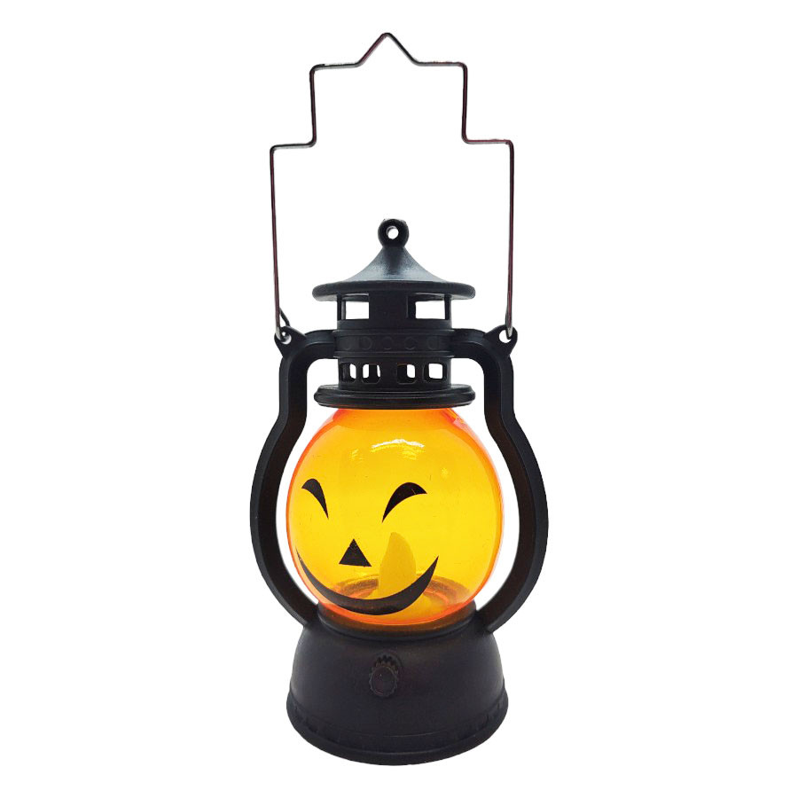 Mini Lamparina Decorativa Halloween - Abóbora Mod.2 - 12x6cm - 1 unidade - Rizzo - Home & Living