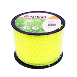 Fio de Nylon Quadrado 3mm para Roçadeiras com 135 Metros PALISAD 9685255