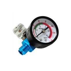 Mini Regulador De Pressão De Ar Com Manometro Pdr Pro30 Mrp
