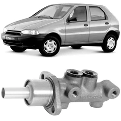 Cilindro Mestre Duplo Freio Pedal Fiat Palio 99 A 2007 Trw
