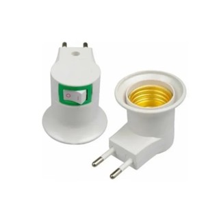 Soquete Bocal P/lâmpada E27 Tomada Botão Liga Desliga em Oferta na Shopee