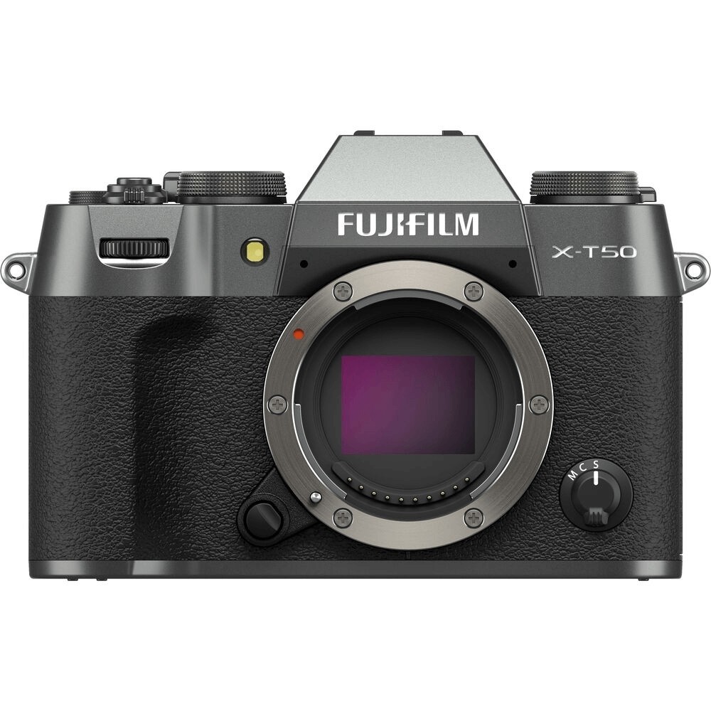 Câmera FujiFilm X-t50 Mirrorless (Prata Charcoal)