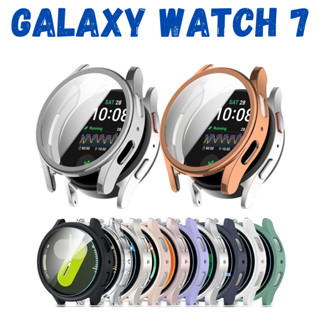 Case Capa Com Película Para Galaxy Watch 7 40mm 44mm Smartwatch Relógio Samsung Capinha Bumper em Oferta na Shopee