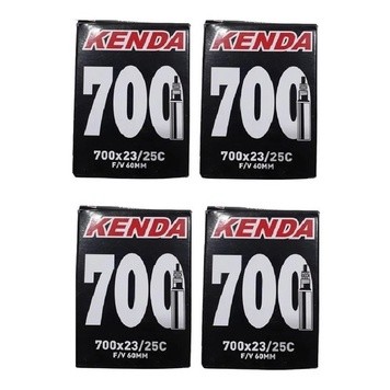 4 Camara De Ar Speed Kenda 700x23/25 Bico Longo 60mm Bike em Oferta na Shopee