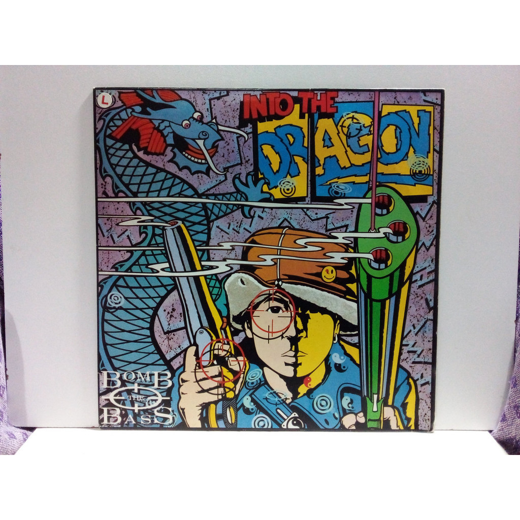 Lp Bomb The Bass - Into The Dragon - Com Encarte - Ag25