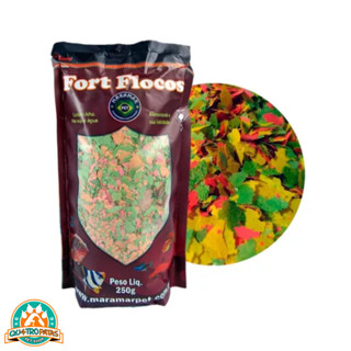 Ração Para Peixes Floco Fort Flocos 250g - Maramar em Oferta na Shopee