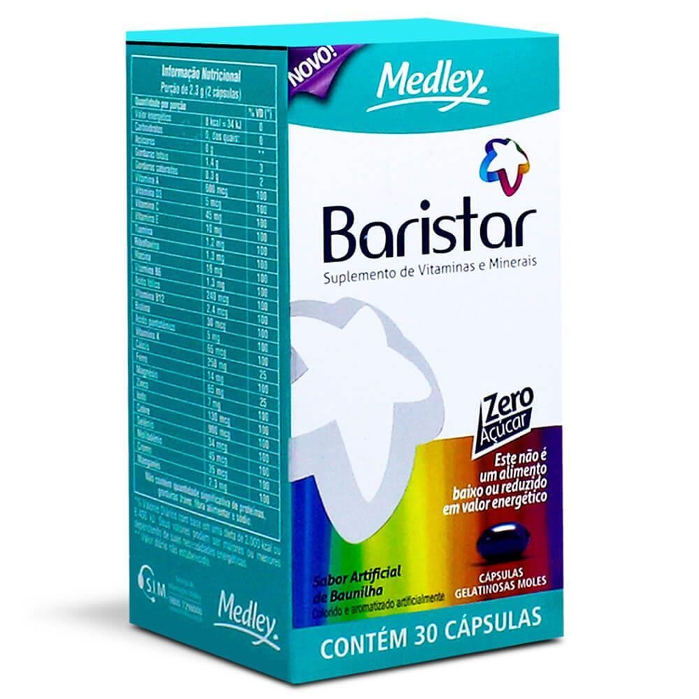 BARISTAR SABOR BAUNILHA COM 30 COMPRIMIDOS - Health