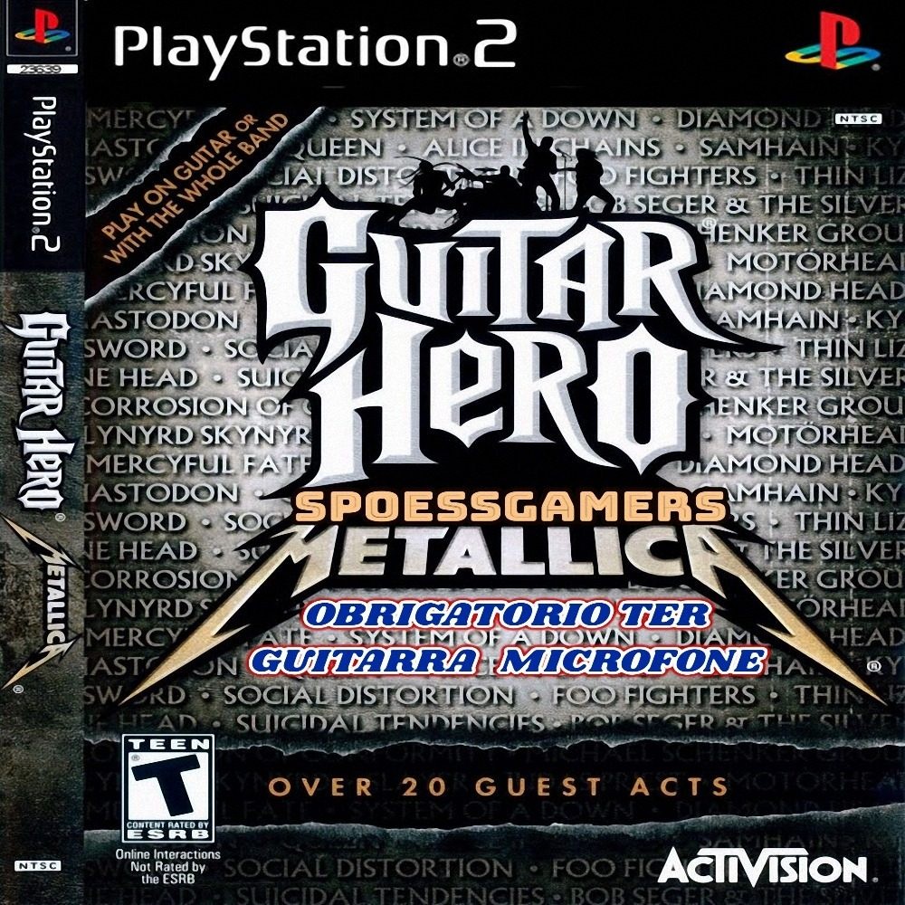 Guitar Hero 2 Metallica   . Guitarra Me Play 2