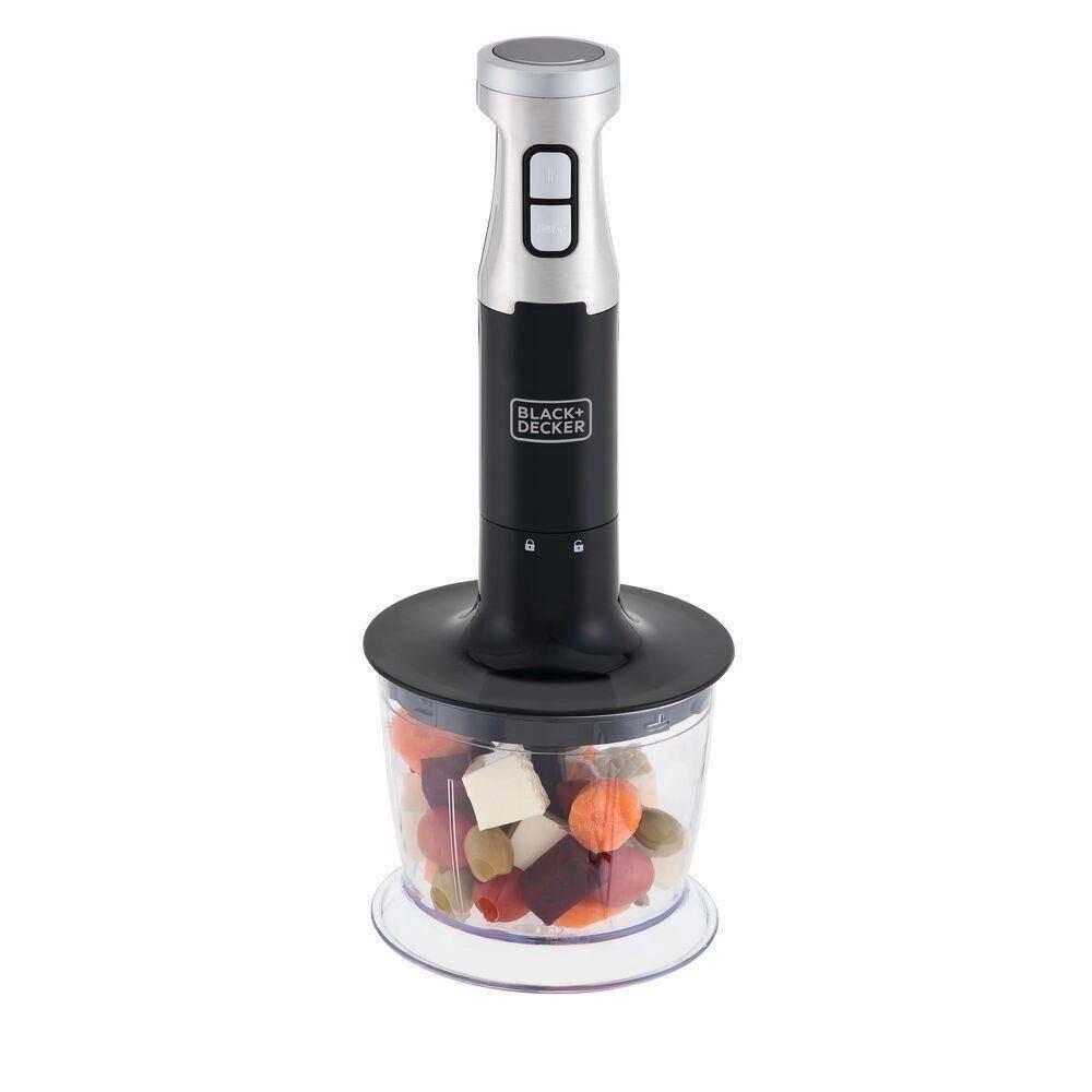 Mixer Vertical Black + Decker 3 em 1  Fuxion Mix Preto 600W 127V - MK600-BR - Home Appliances