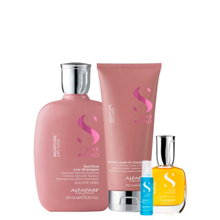 Kit Moisture Shampoo, Condicionador, Cristalli 30ml e Ampola em Oferta na Shopee