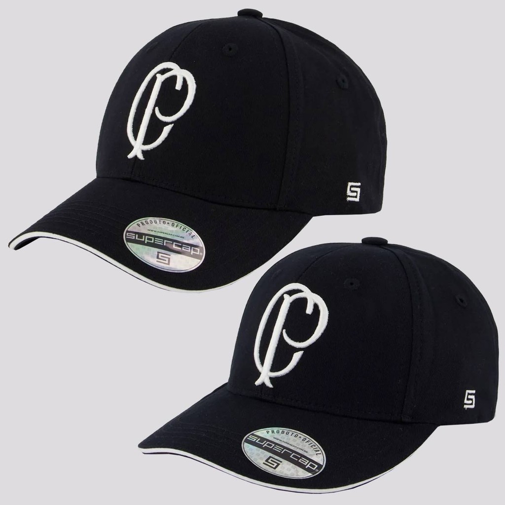 Kit Corinthians 2 Bonés Pai e Filho em Oferta na Shopee