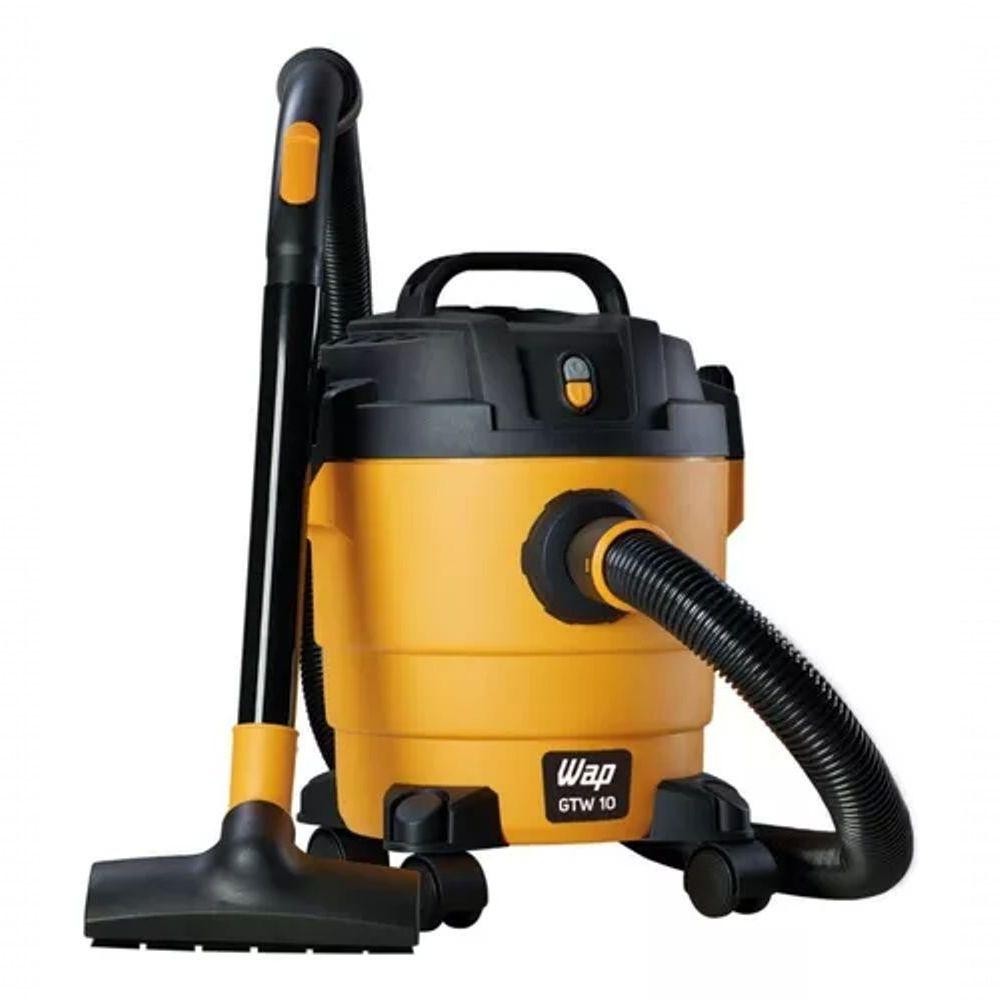 Aspirador de Pó e Água Wap GTW 10 1400W 10 Litros Amarelo/Preto 127V FW005705 em Oferta na Shopee