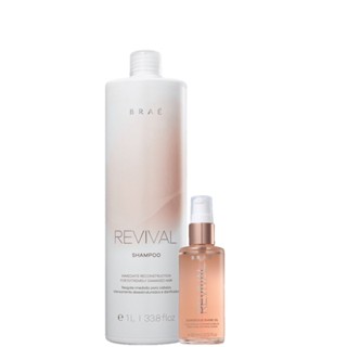 Kit BRAE Revival Fortalecedor Capilar (2 Produtos) em Oferta na Shopee