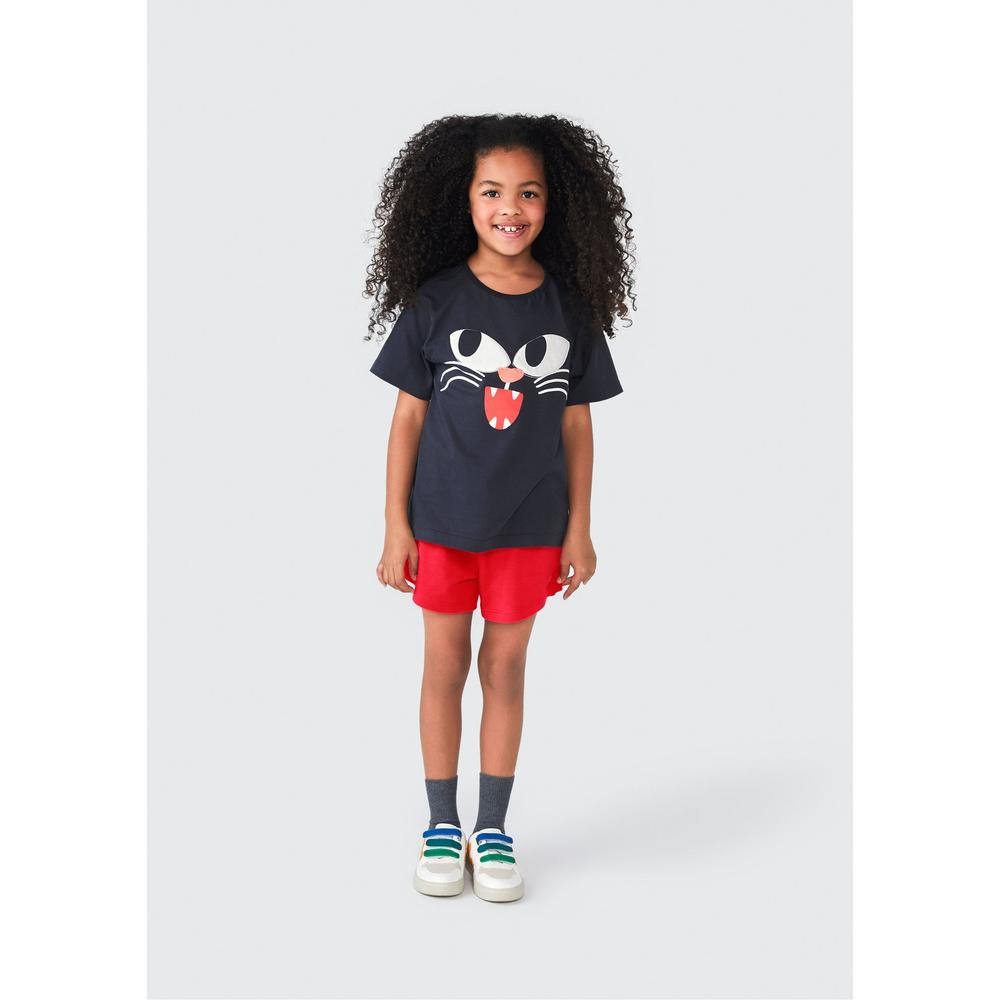 Camiseta Infantil Unissex Com Apliques Hering Kids em Oferta na Shopee