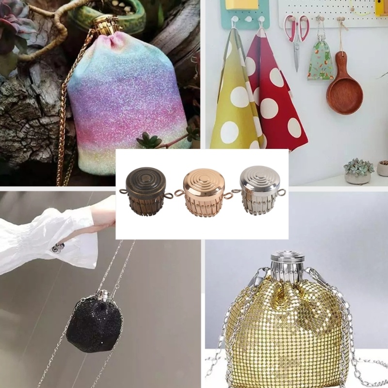 Hi * Bolsa Caneta Hardware Multifuncional Aberto Loop Portão Expansível Encolhível Retrátil