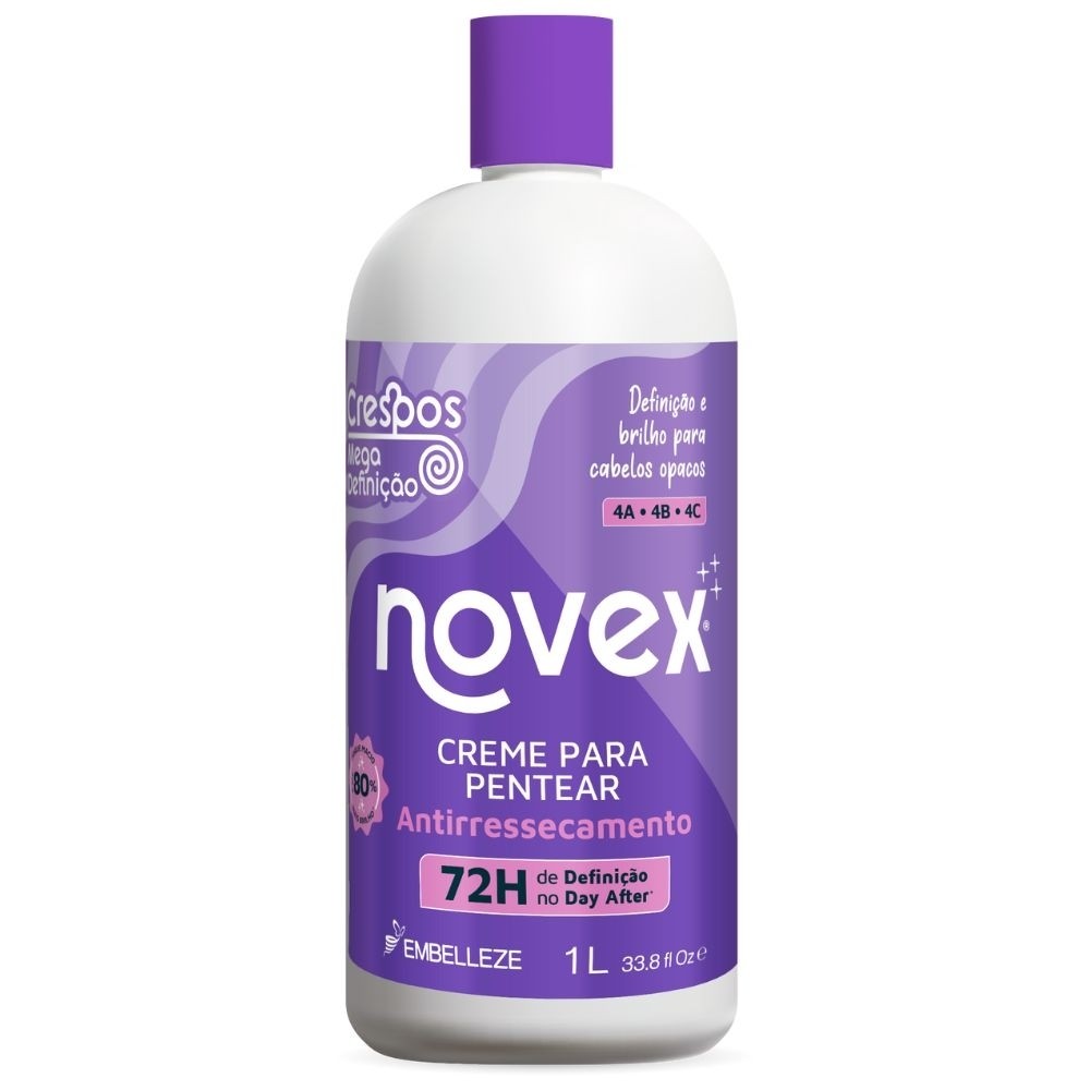 Creme para Pentear Novex Crespos Mega Definição e Brilho em Oferta na Shopee