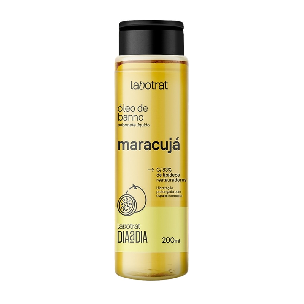 Sabonete Óleo De Banho Maracujá Dia Dia Corpo Labotrat 200ml