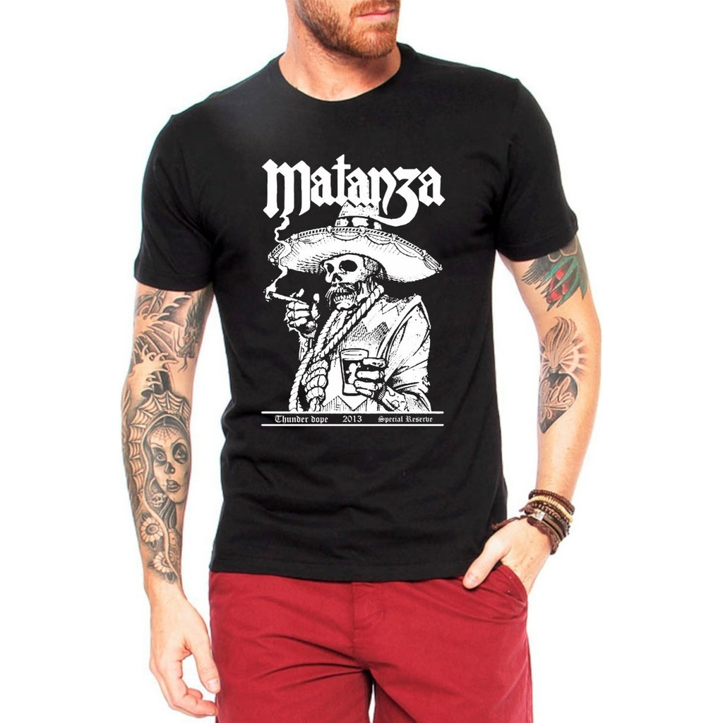 Camisa Banda Rock Matanza Hardcore Punk Camiseta