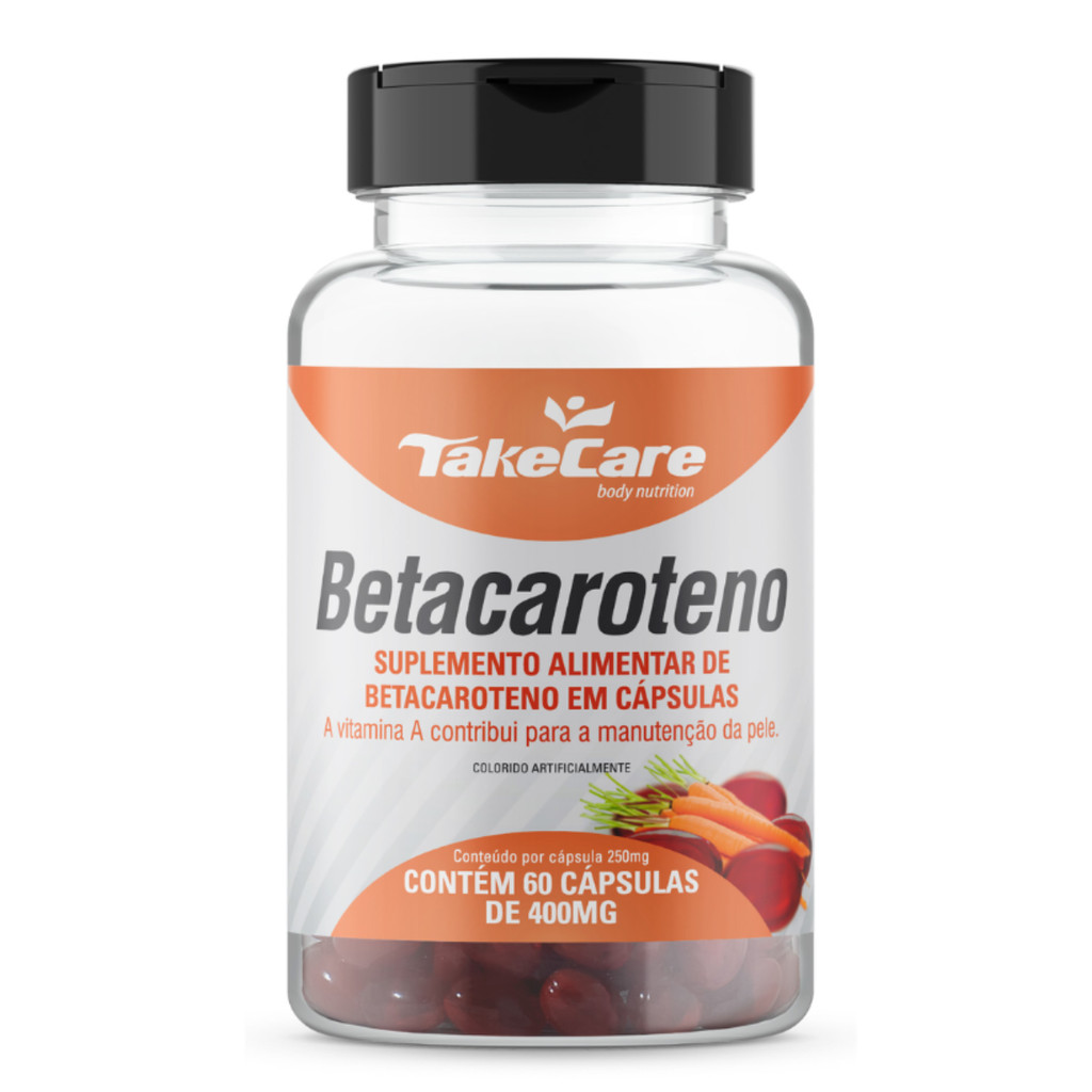Betacaroteno 60 Cápsulas – 250mg Take Care