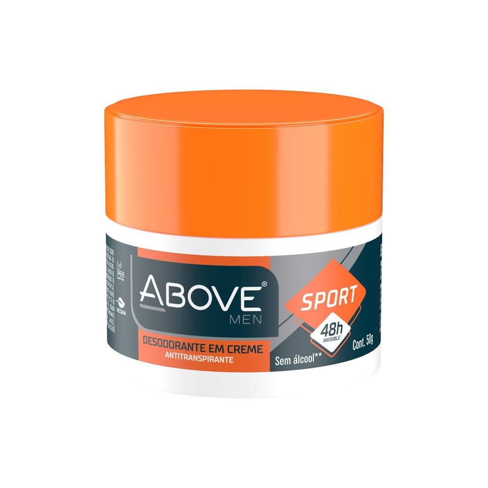 Desodorante Above Masculino Sport 50G Creme