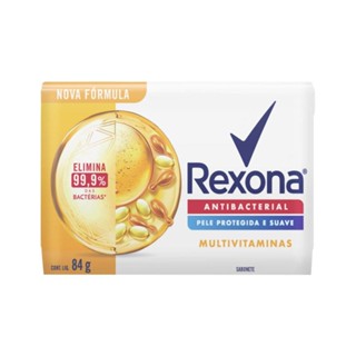 Sabonete Rexona Barra Antibacterial 84Gr Multivitaminas em Oferta na Shopee