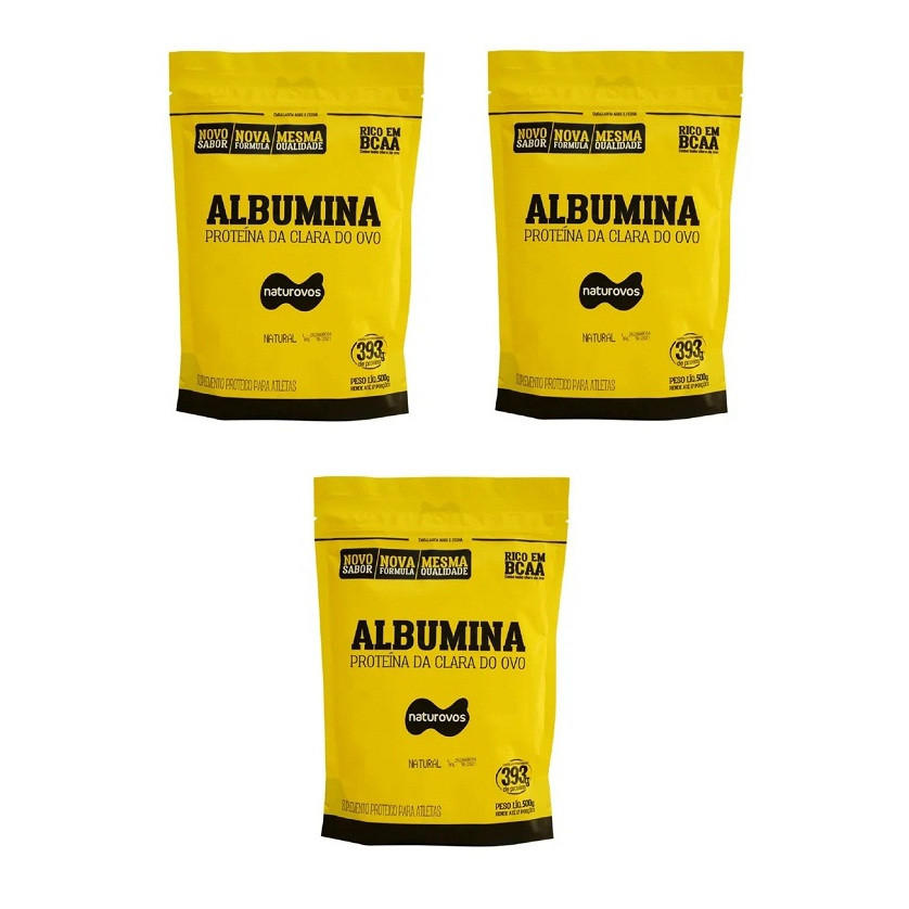 Albumina Clara de Ovos em Pó 420g
